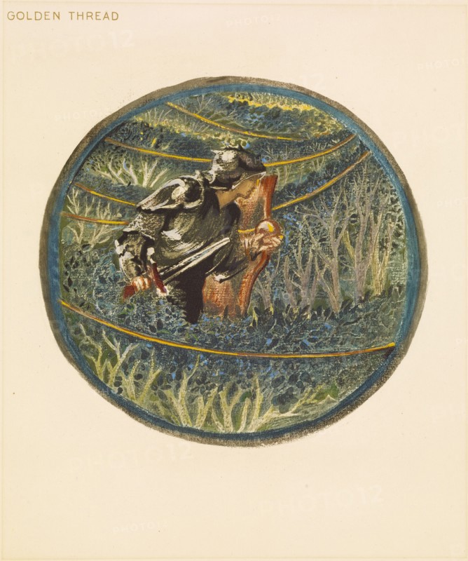 The Flower Book - Golden Thread, 1905. Creator: Sir Edward Coley Burne-Jones.