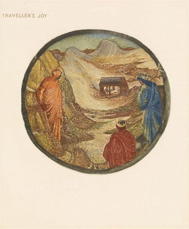 The Flower Book - Traveller's Joy, 1905. Creator: Sir Edward Coley Burne-Jones.