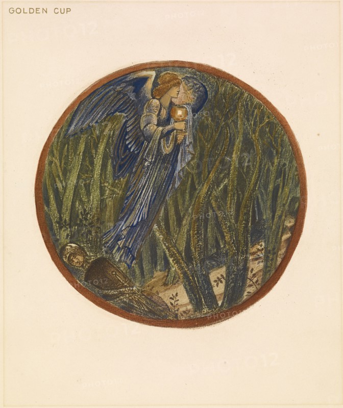 The Flower Book - Golden Cup, 1905. Creator: Sir Edward Coley Burne-Jones.