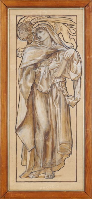 St Mark the Evangelist, 1874. Creator: Sir Edward Coley Burne-Jones.