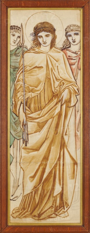 St Ursula, 1868. Creator: Sir Edward Coley Burne-Jones.