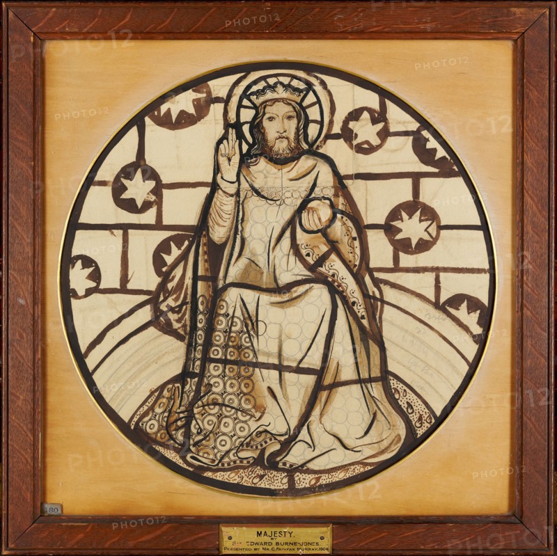 Christ in Majesty, 1861. Creator: Sir Edward Coley Burne-Jones.