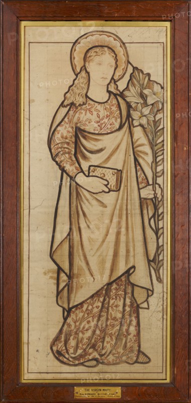 Virgin Mary, 1863. Creator: Sir Edward Coley Burne-Jones.