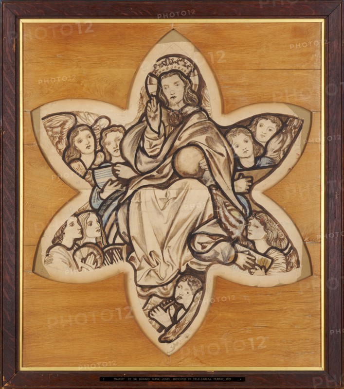 Christ in Majesty, 1862. Creator: Sir Edward Coley Burne-Jones.