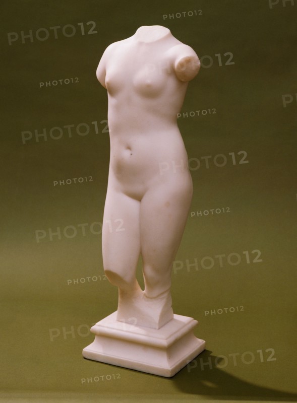 Female Nude Torso, 1890. Creator: Alphonse Legros.