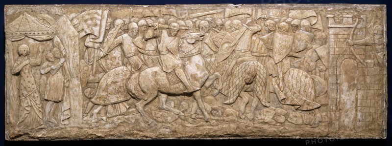 The Battle of the Kings, (undated, pre-1928). Creator: Arthur Joseph Gaskin.