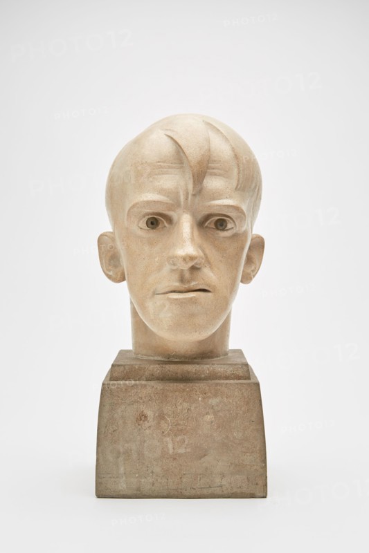 Portrait Head of John Hampson (1901-1955), 1930-1950. Creator: Gordon Herickx.