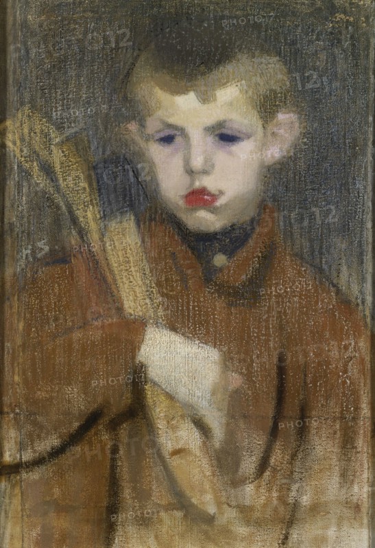 The Woodcutter I, 1910-1911. Creator: Helene Schjerfbeck.