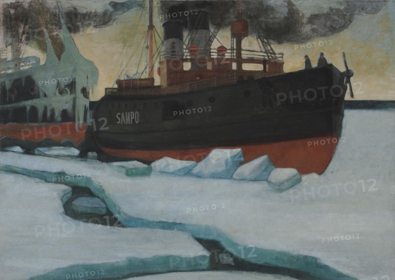 Icebreaker, 1900. Creator: Juho Rissanen.