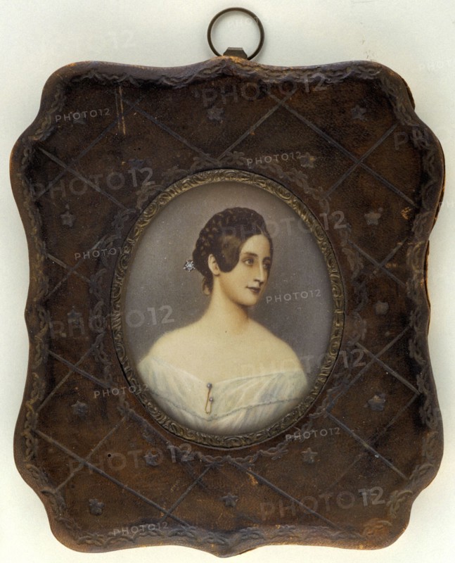 Portrait of a lady, 1860. Creator: Unknown.