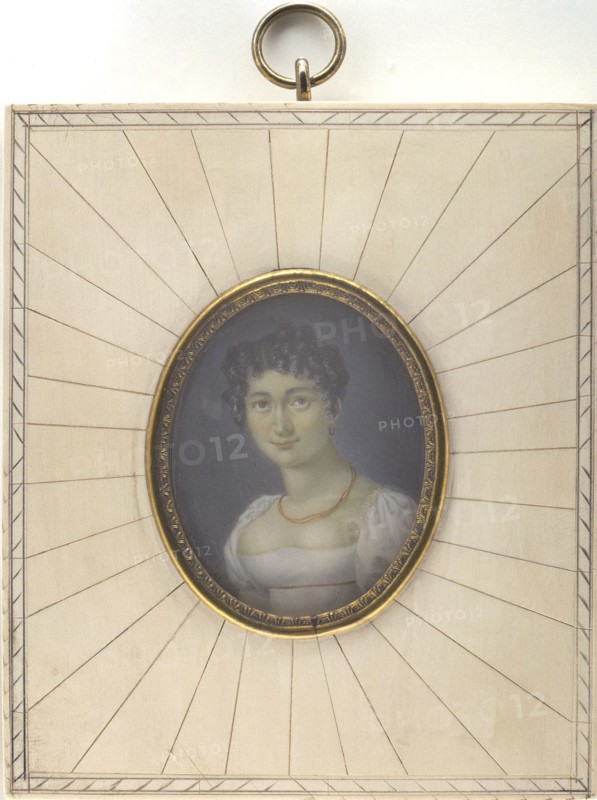 Portrait of a lady, 1800. Creator: JP.
