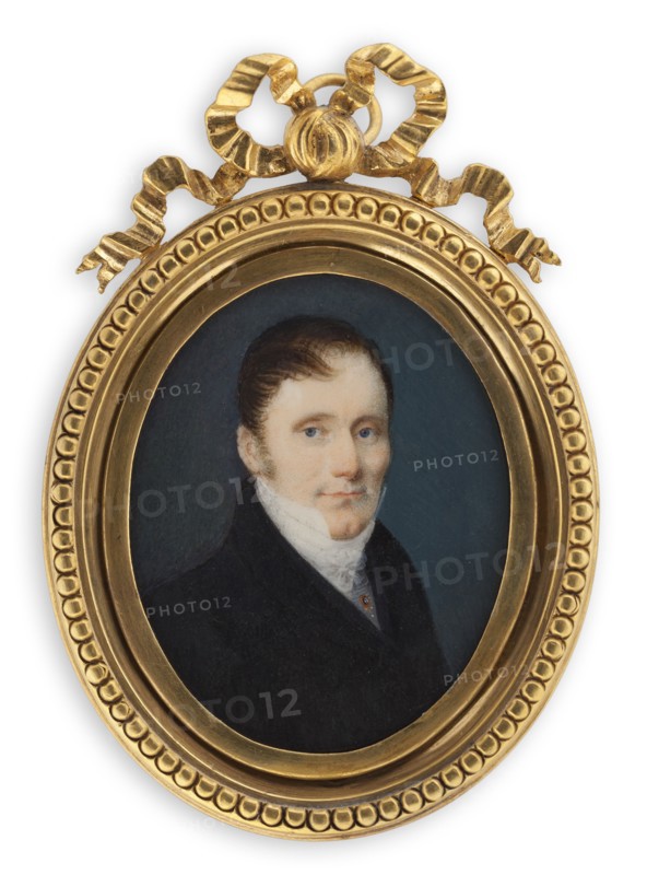 Portrait of a man. Creator: Carl Wilhelm Nordgren.