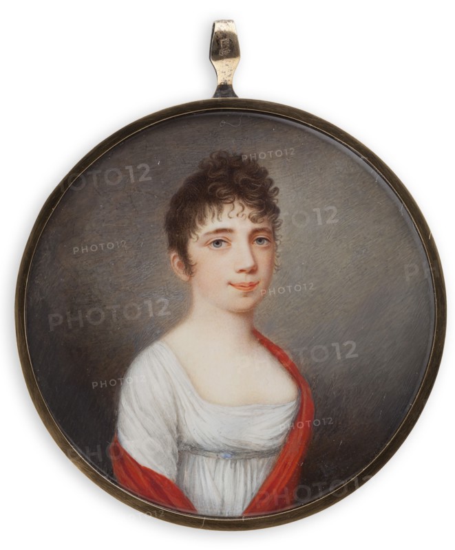 Lady Catharina Maria Charlotta Wallenstrahle. Creator: Johan Erik Bolinder.