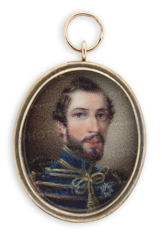Charles XV as Crown Prince. Creator: Johan Way.