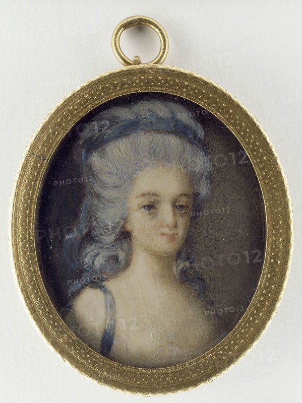 Portrait of a young lady, c18th century. Creator: Unknown.