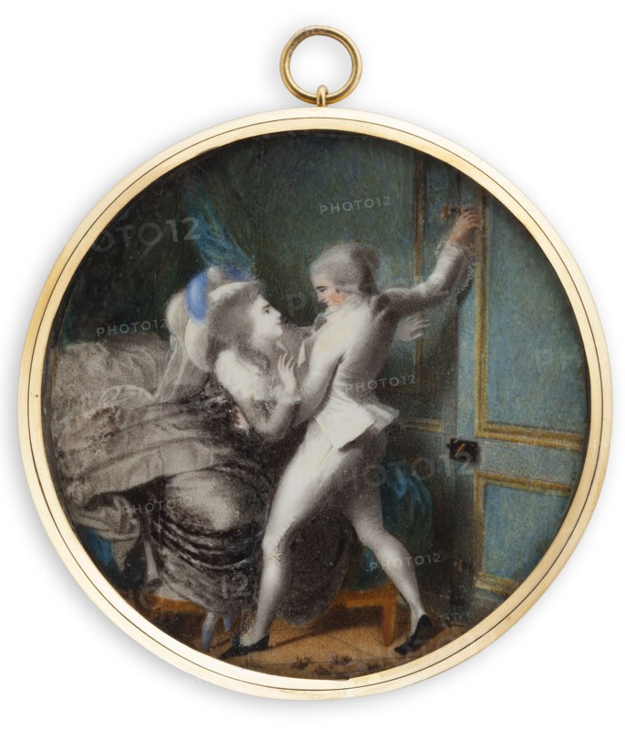 Behind the locks, c1780s. Creator: Unknown.