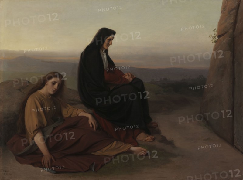 Women Mourning at Christ's Grave, 1868. Creator: Victorine Nordenswan.