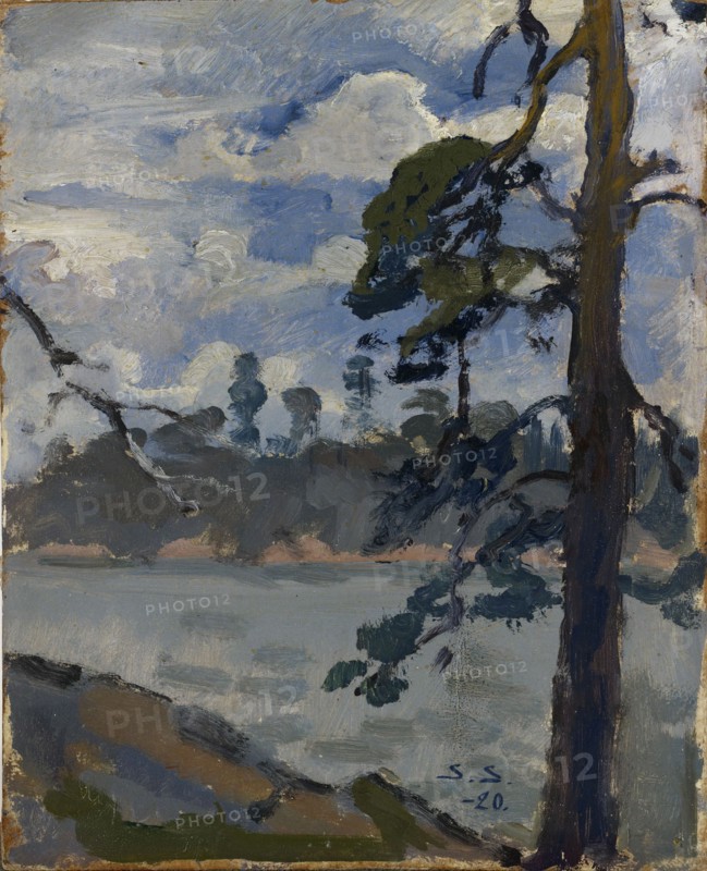 Lake View, 1920. Creator: Santeri Salokivi.