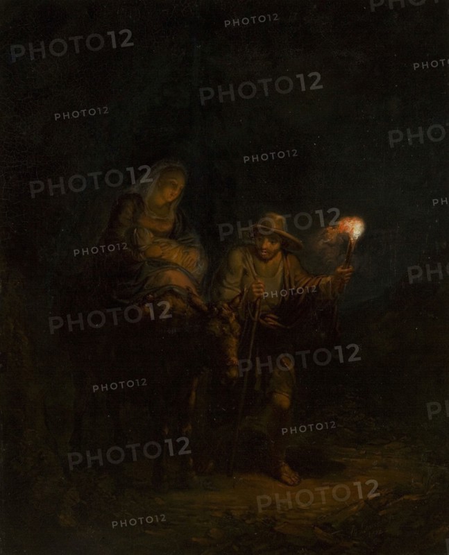 Flight into Egypt, 1812. Creator: Alexander Lauréus.