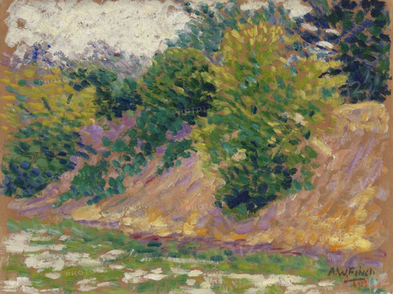 Landscape (Suursaari Island?), 1912. Creator: Alfred William Finch.