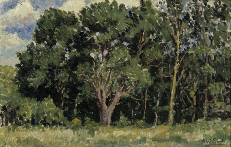 Wood, 1919. Creator: Alfred William Finch.