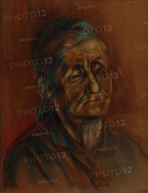 Portrait of Maria Andersson, 1931. Creator: Eemu Myntti.
