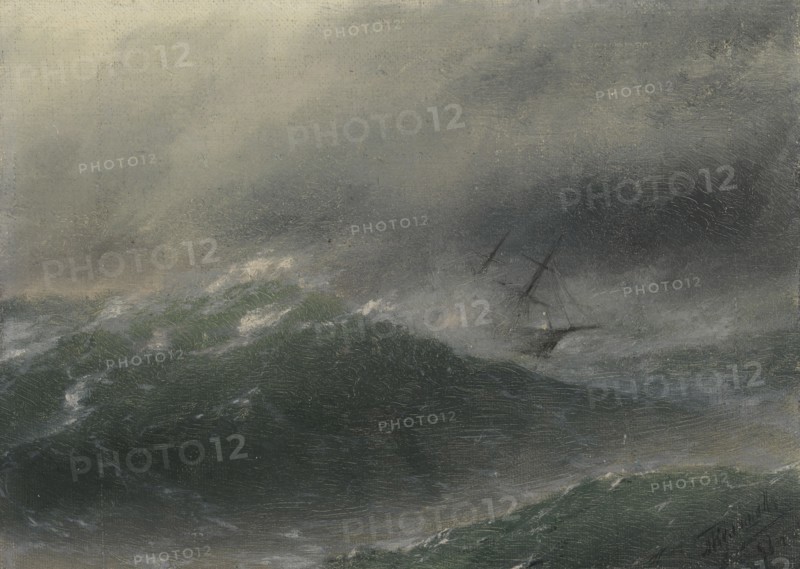 Seascape, 1893. Creator: Ivan Kulikov.