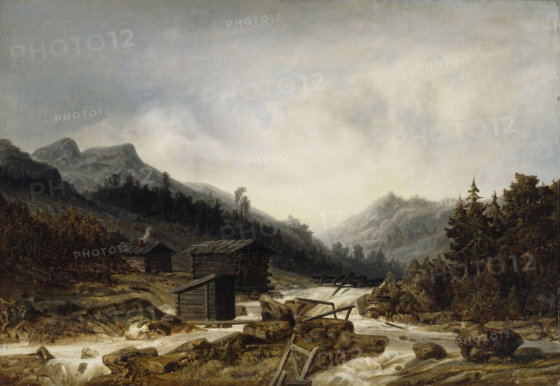 Rekolankoski in Jämsä, 1869. Creator: Johan Knutson.