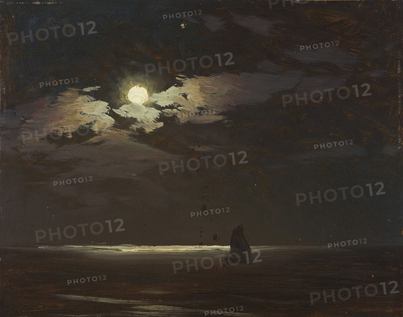 Moonlight, late 19th-early 20th century. Creator: Vladimir Orloffskij.