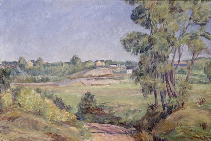 The old road from Anneberg, 1934. Creator: William Lonnberg.