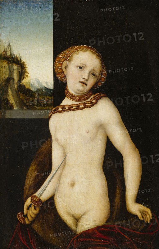 Lucretia, 1530. Creator: Lucas Cranach the Elder.