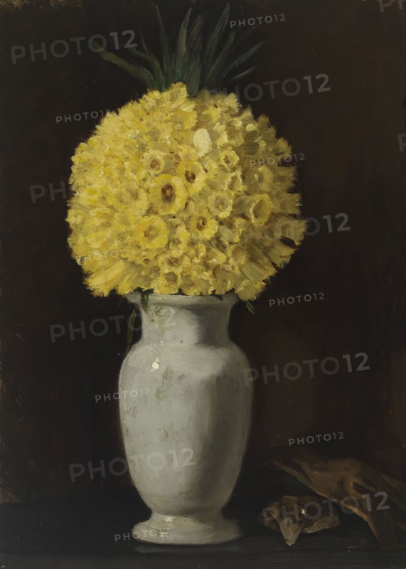 Flower Picture, 1862. Creator: Adolf von Becker.
