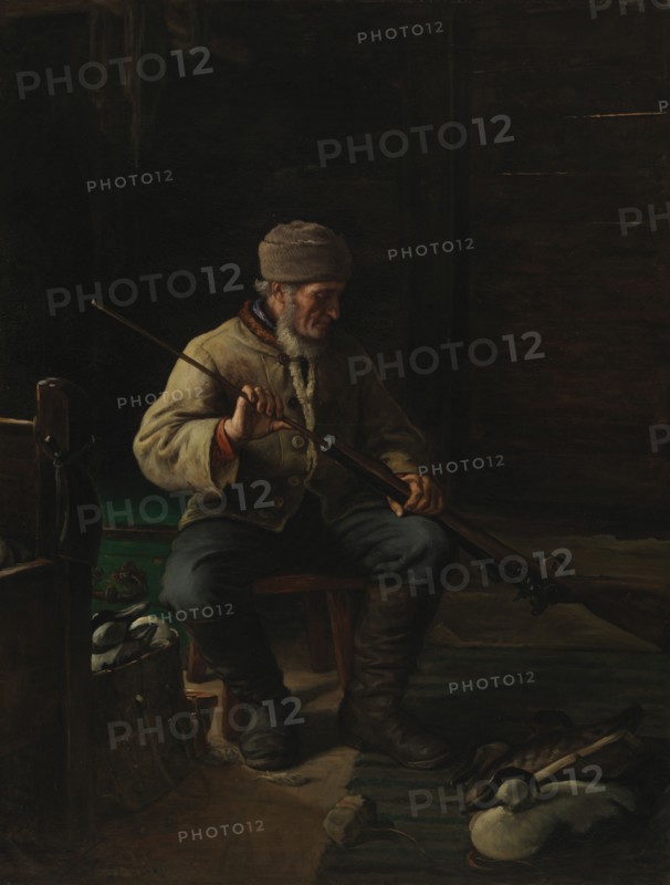 Before the Chase, 1880. Creator: Adolf von Becker.