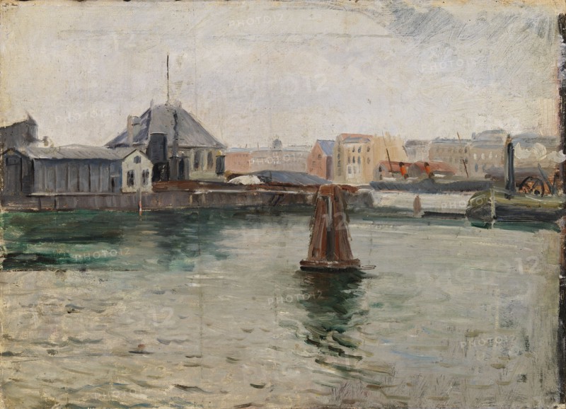 View from Havnegade, 1890-1906. Creator: Albert Gottschalk.