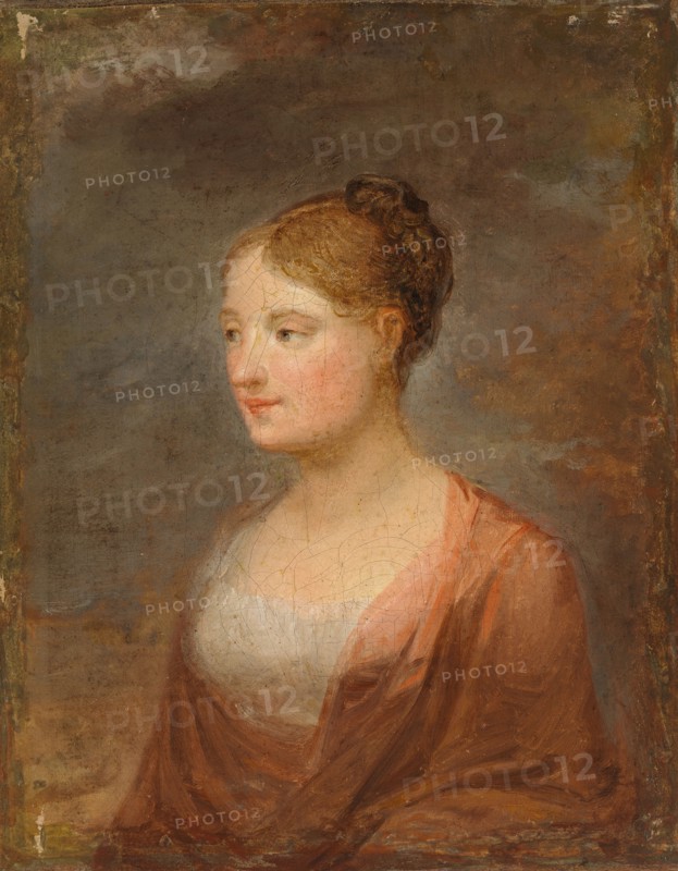 Portrait of a Young Woman, 1809. Creator: Alexander Lauréus.