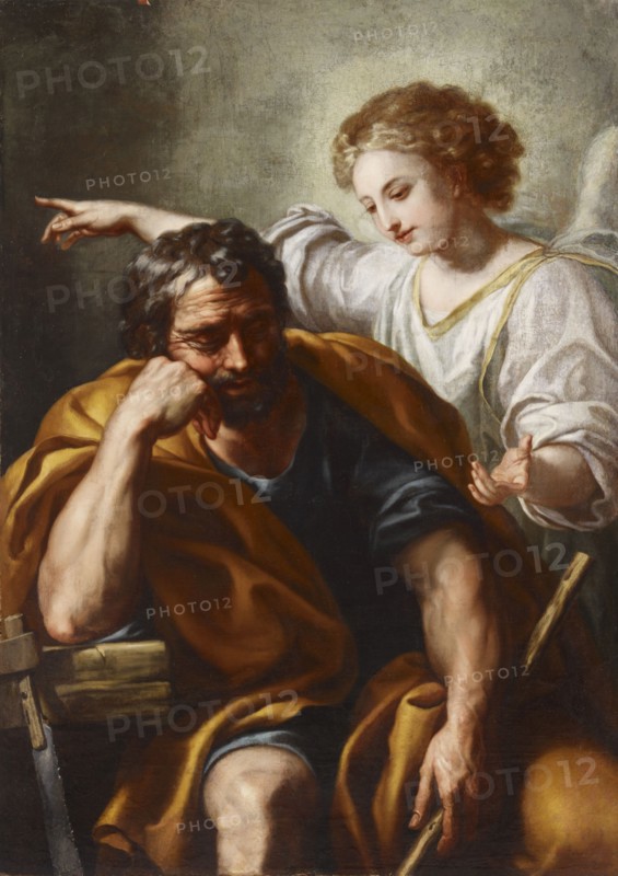 Joseph's dream, 1728-1779. Creator: Anton Raphael Mengs.