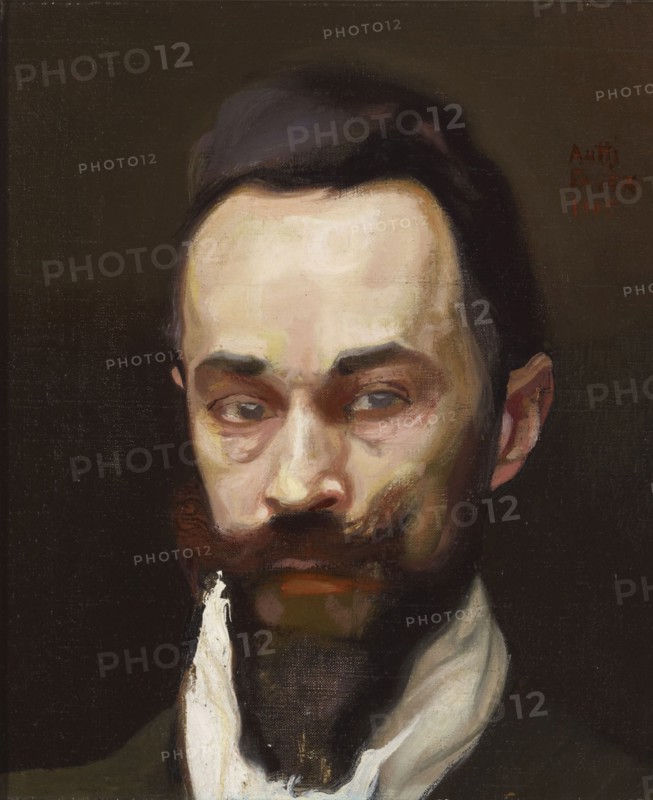 Portrait of the Artist S. Wettenhovi-Aspa, 1905. Creator: Antti Faven.