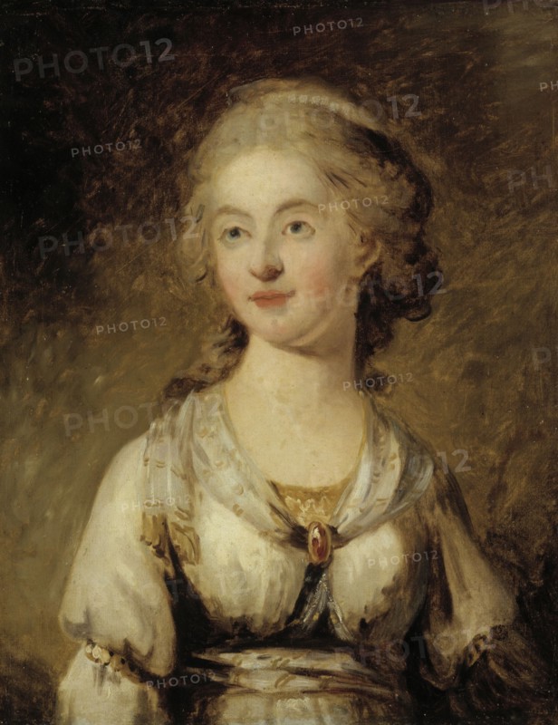 Actress Anna Sofia Hagman. Creator: Carl Fredrik von Breda.