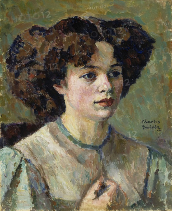 Head of a Woman. Creator: Charles Guerin.