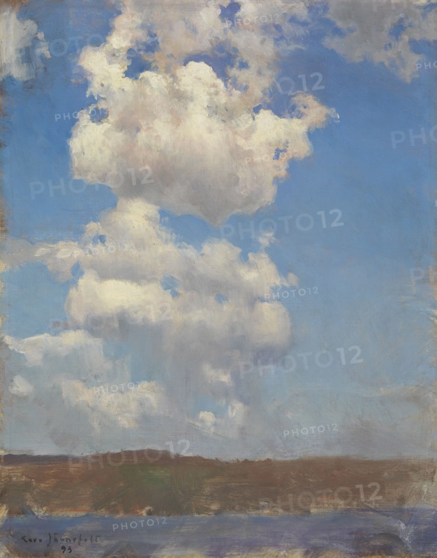 Cloud Study, 1893. Creator: Eero Jarnefelt.