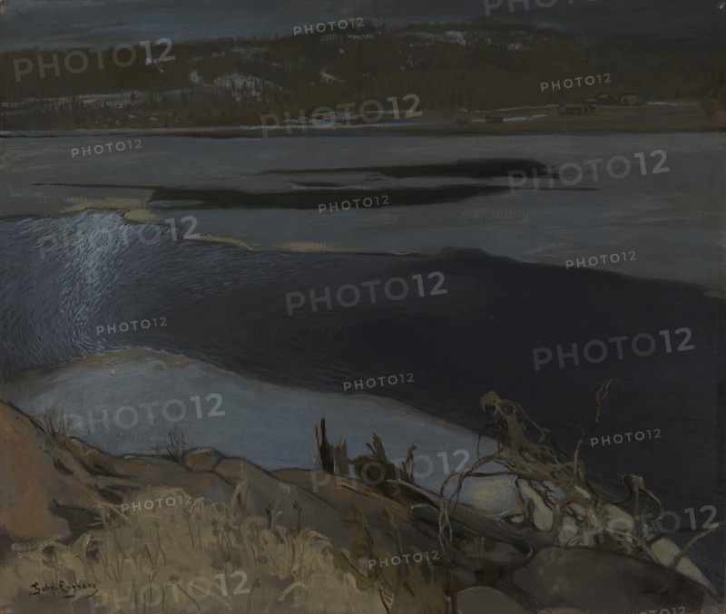 Ice Breaking Up on a Lake, 1902. Creator: Gabriel Engberg.