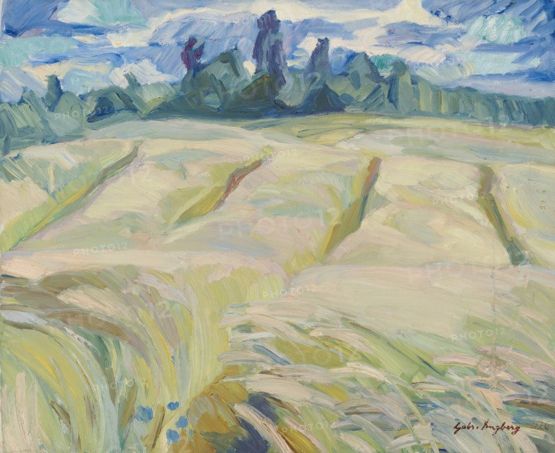 Field of Rye, 1926. Creator: Gabriel Engberg.