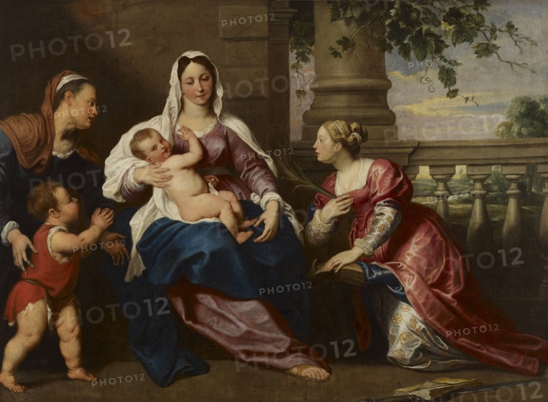 Sacra Conversazione, 1611-1651. Creator: Gerard Seghers.