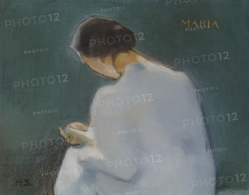 Maria, 1909. Creator: Helene Schjerfbeck.