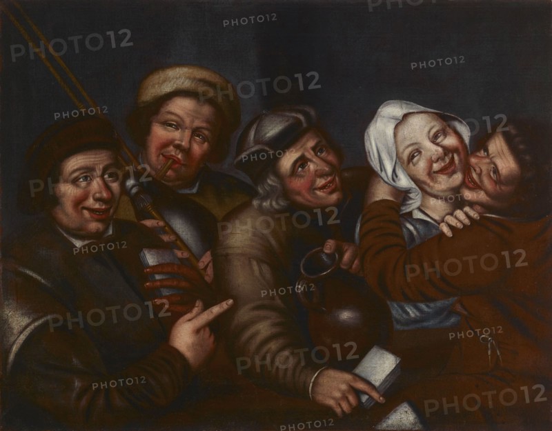 A merry company. Creator: Jan Massys.