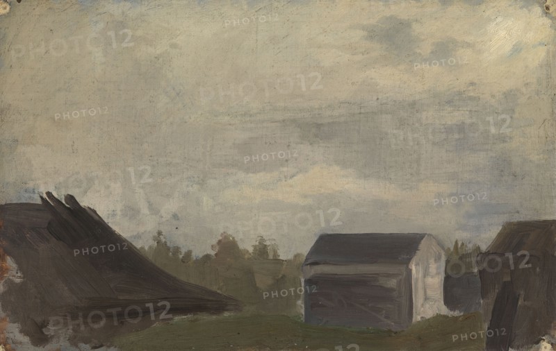 Landscape Study, 1870. Creator: Karl Emanuel Jansson.