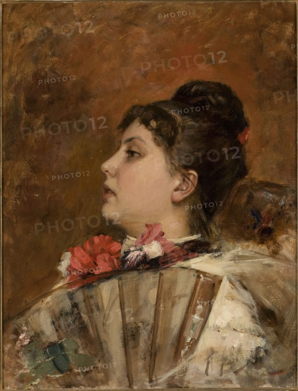Portrait of General Tatyana Petrovna Babtsenko, 1889. Creator: Paul Alexander Svedomsky.