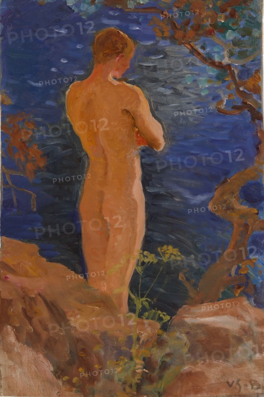 Heikki on the Shore, 1916-1929. Creator: Venny Soldan-Brofeldt.