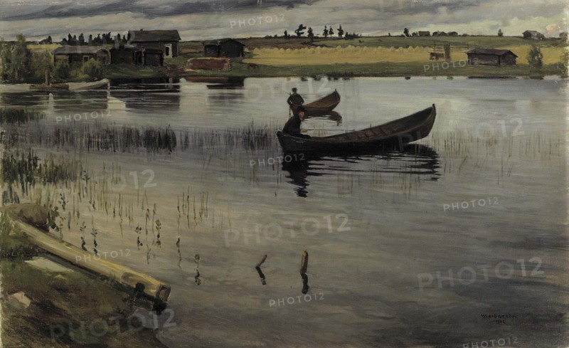 A Cloudy Day, 1902. Creator: Vilho Sjöström.