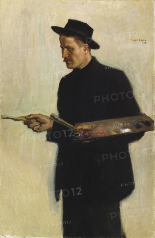 Self-Portrait, 1902. Creator: Vilho Sjöström.